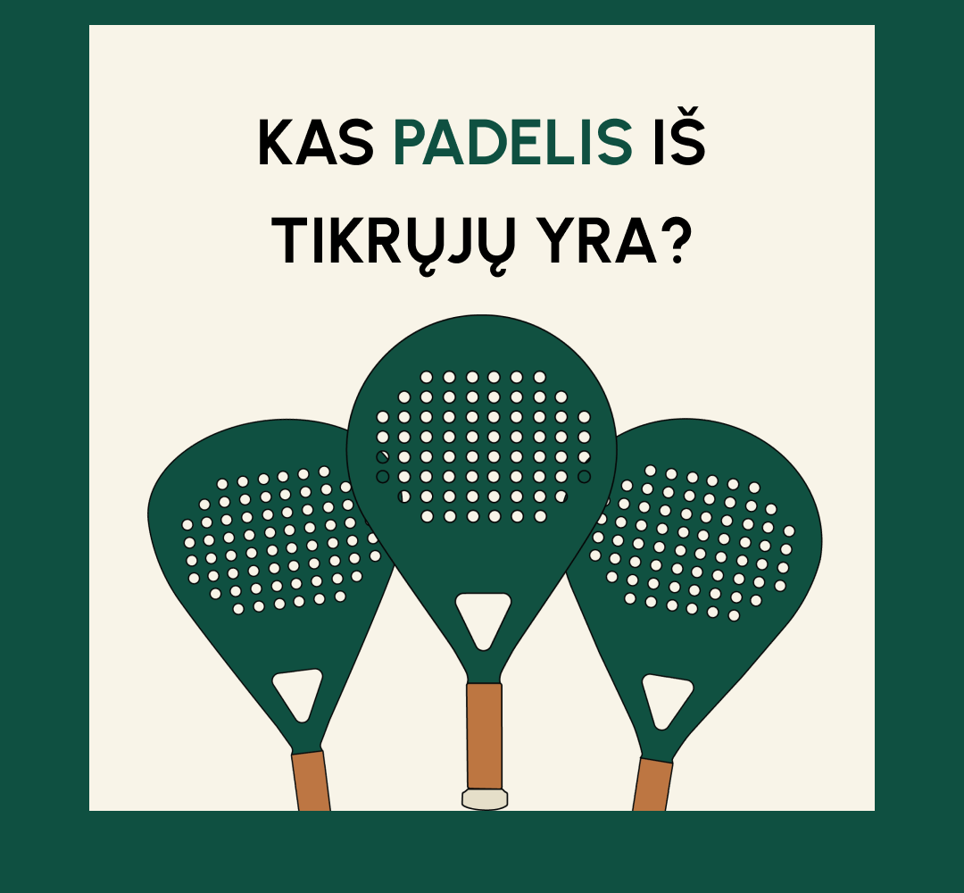 Kas padelis iš tikrųjų yra