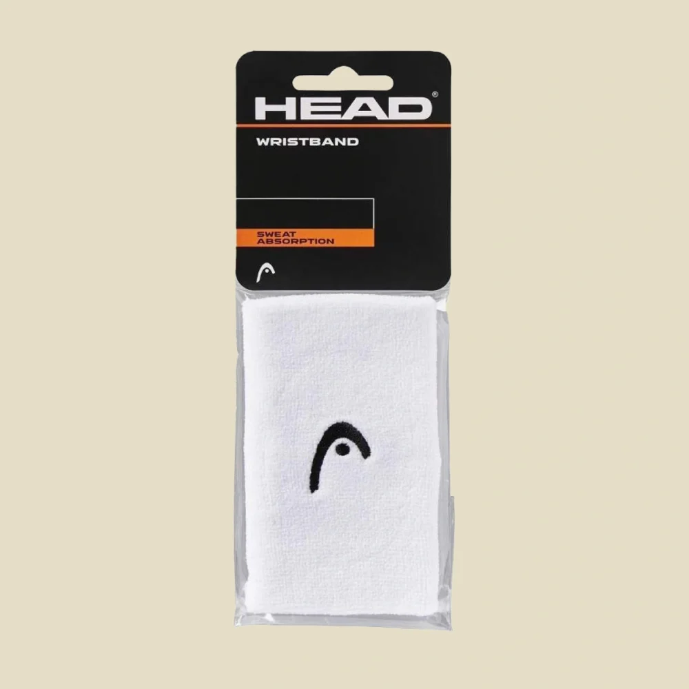 Head riešo juostos, baltos, 5 colių, 2 vnt.