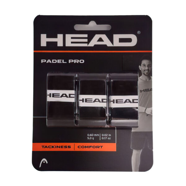head-padel-pro-x-3-overgrip-da-padel-black