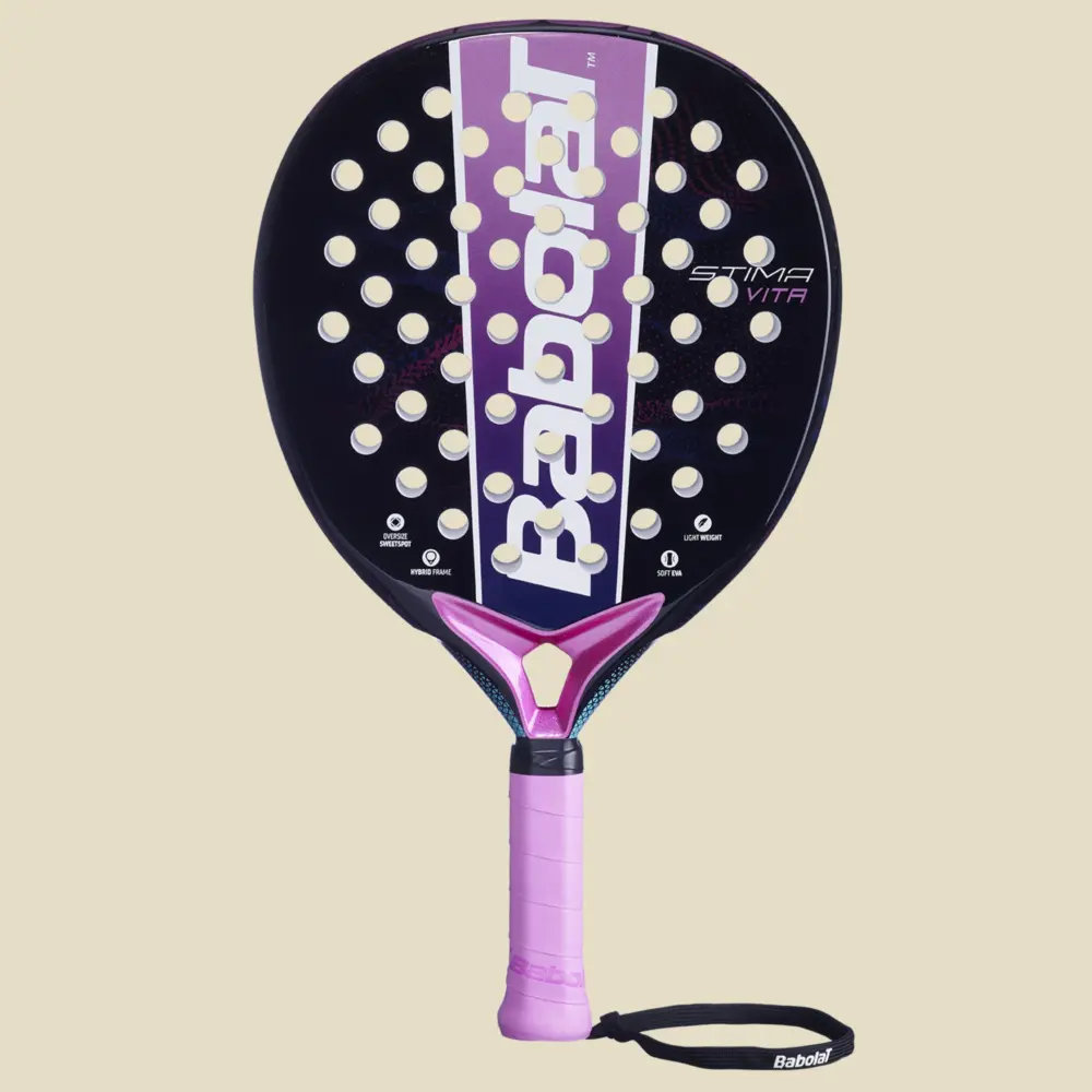 Babolat Stima Vita, juoda / violetinė, vaizdas iš priekio