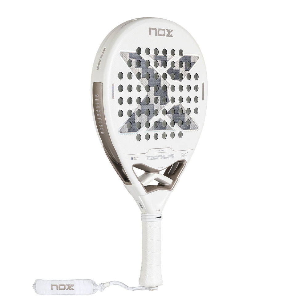 NOX AT10 Genius 12K Xtrem Lite Agustín Tapia 2027, balta / pilka, vaizdas iš kampo
