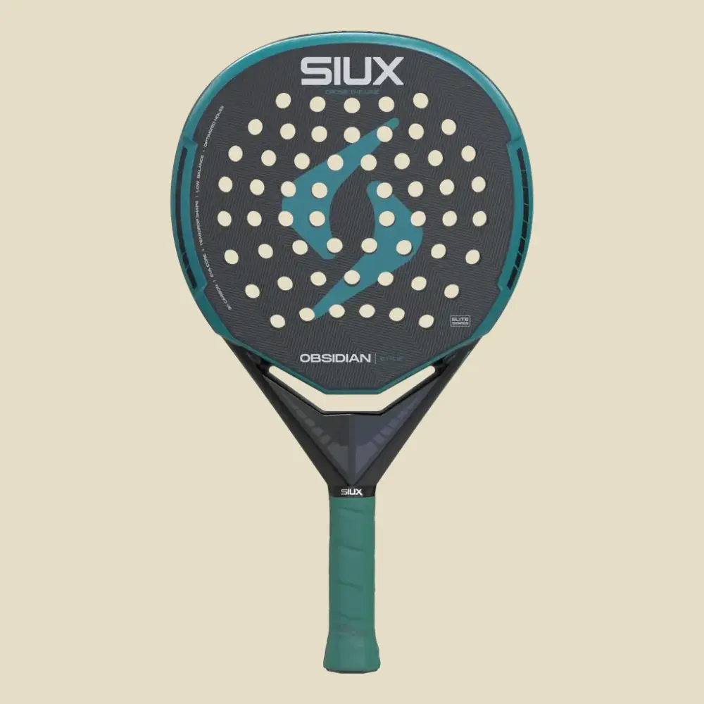 Siux Obsidian Elite 2027, juoda / turkio, vaizdas iš priekio