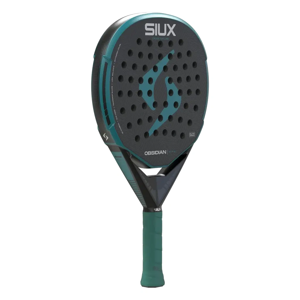 Siux Obsidian Elite 2027, juoda / turkio, vaizdas iš kampo