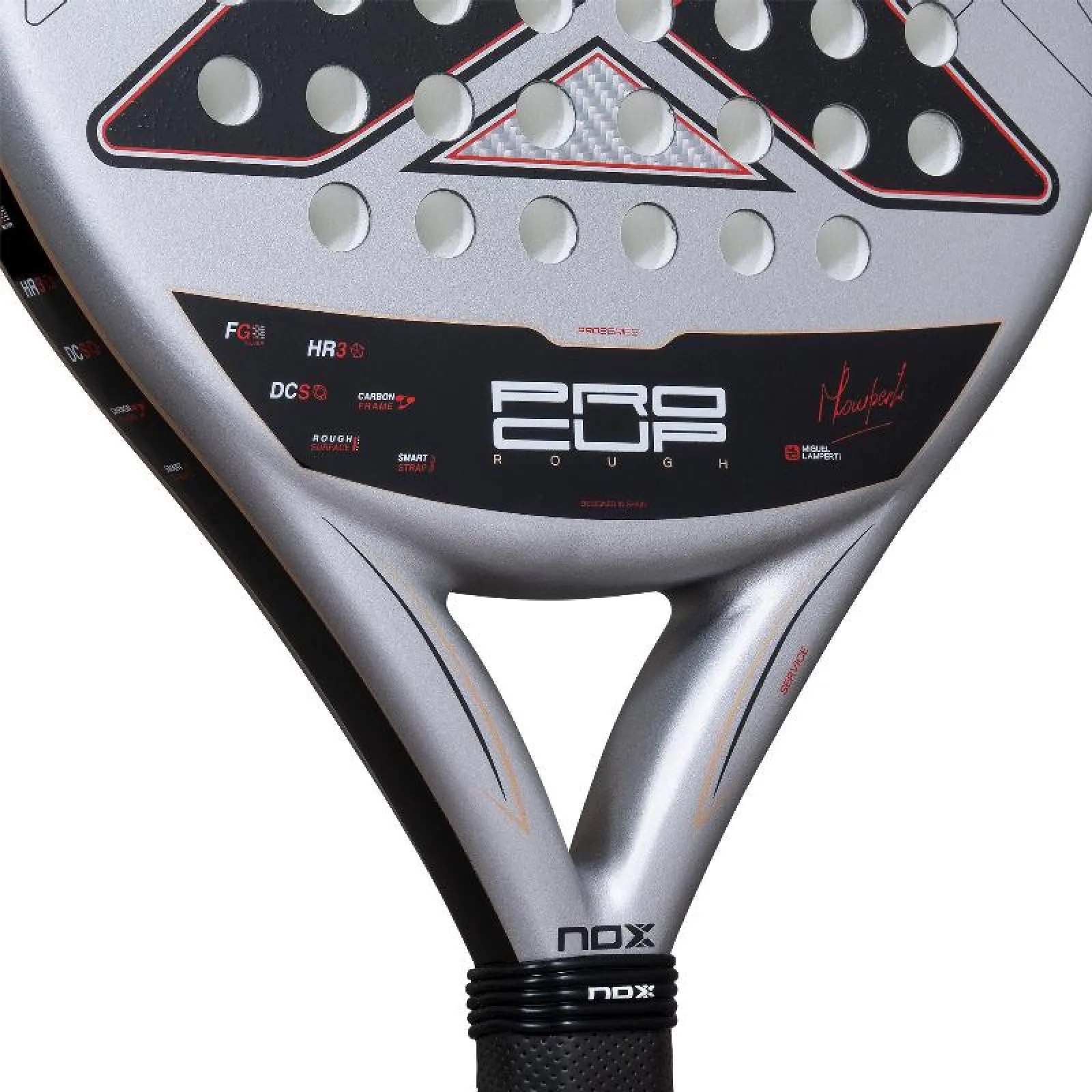 Nox ML10 Pro Cup Rough Surface 2027, juoda / pilka, stambus planas