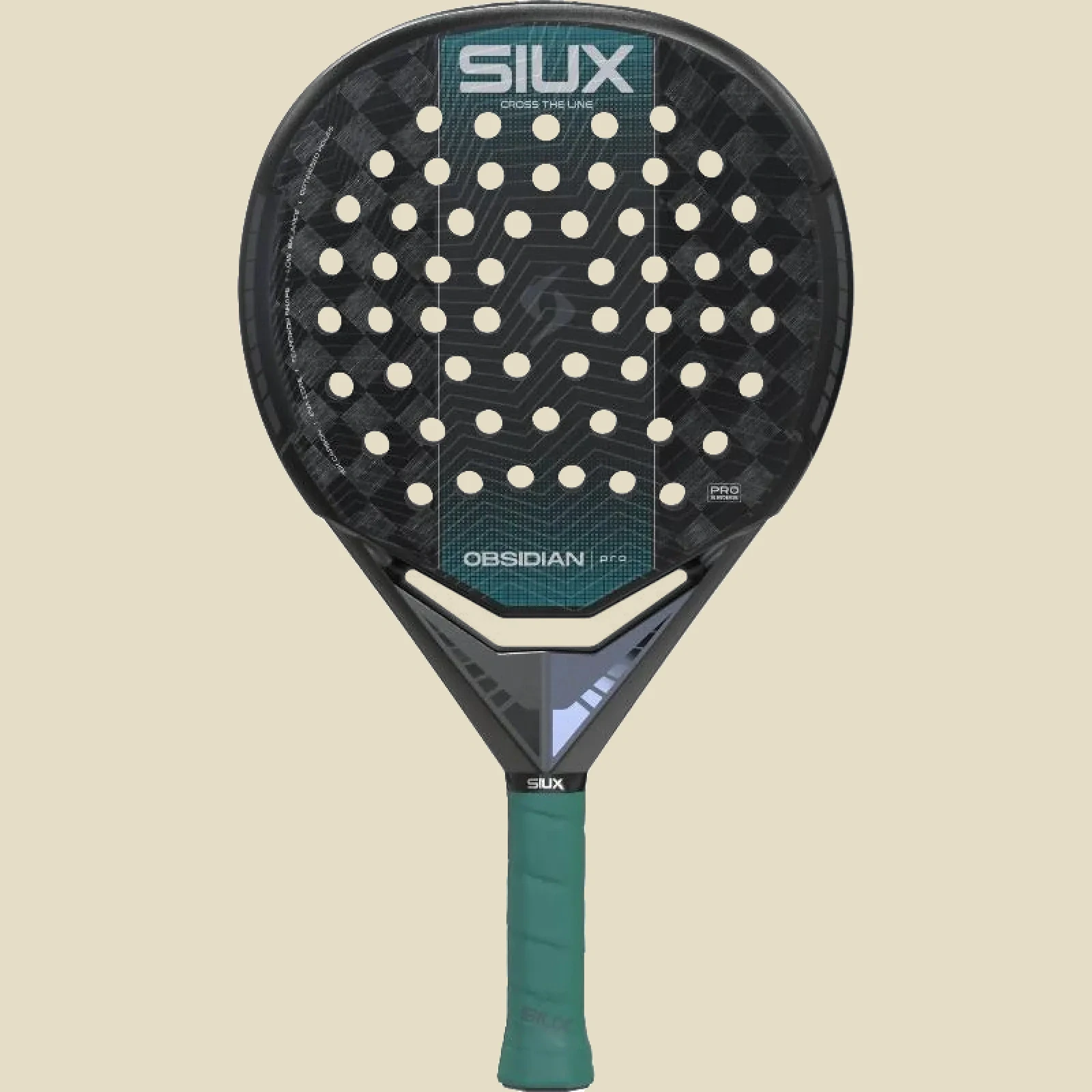 Siux Obsidian Pro 2027 juoda, turkio