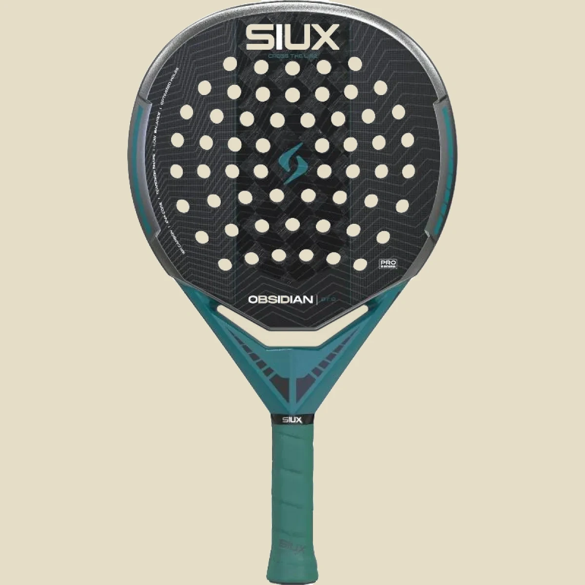 Siux Obsidian Pro 2027 sidabrinė, juoda / pilka