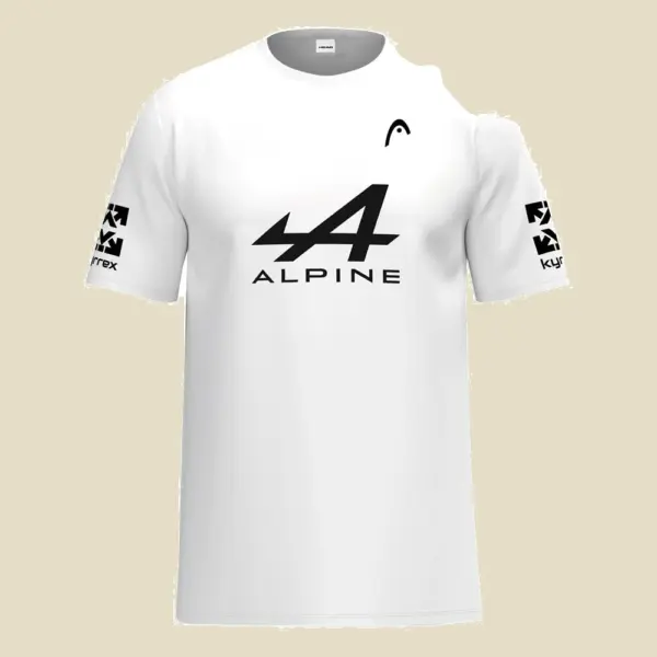 [M] Head Arturo Coello Official T-shirt balti 2025, vaizdas iš priekio