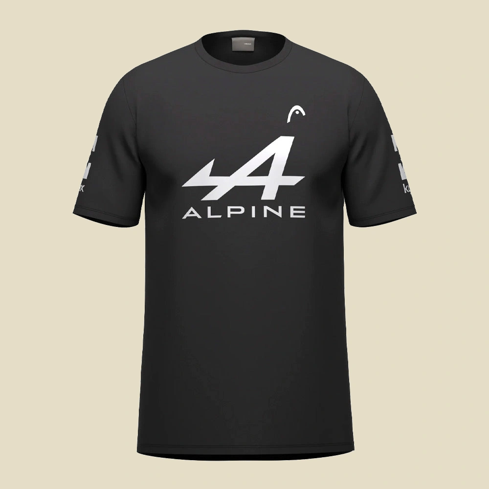 [M] Head Arturo Coello Official T-shirt juodi 2026, vaizdas iš priekio