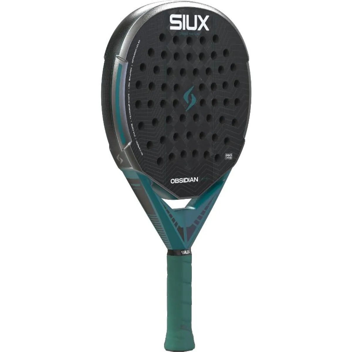 Siux Obsidian Pro 2027 sidabrinė, juoda / pilka, vaizdas iš kampo