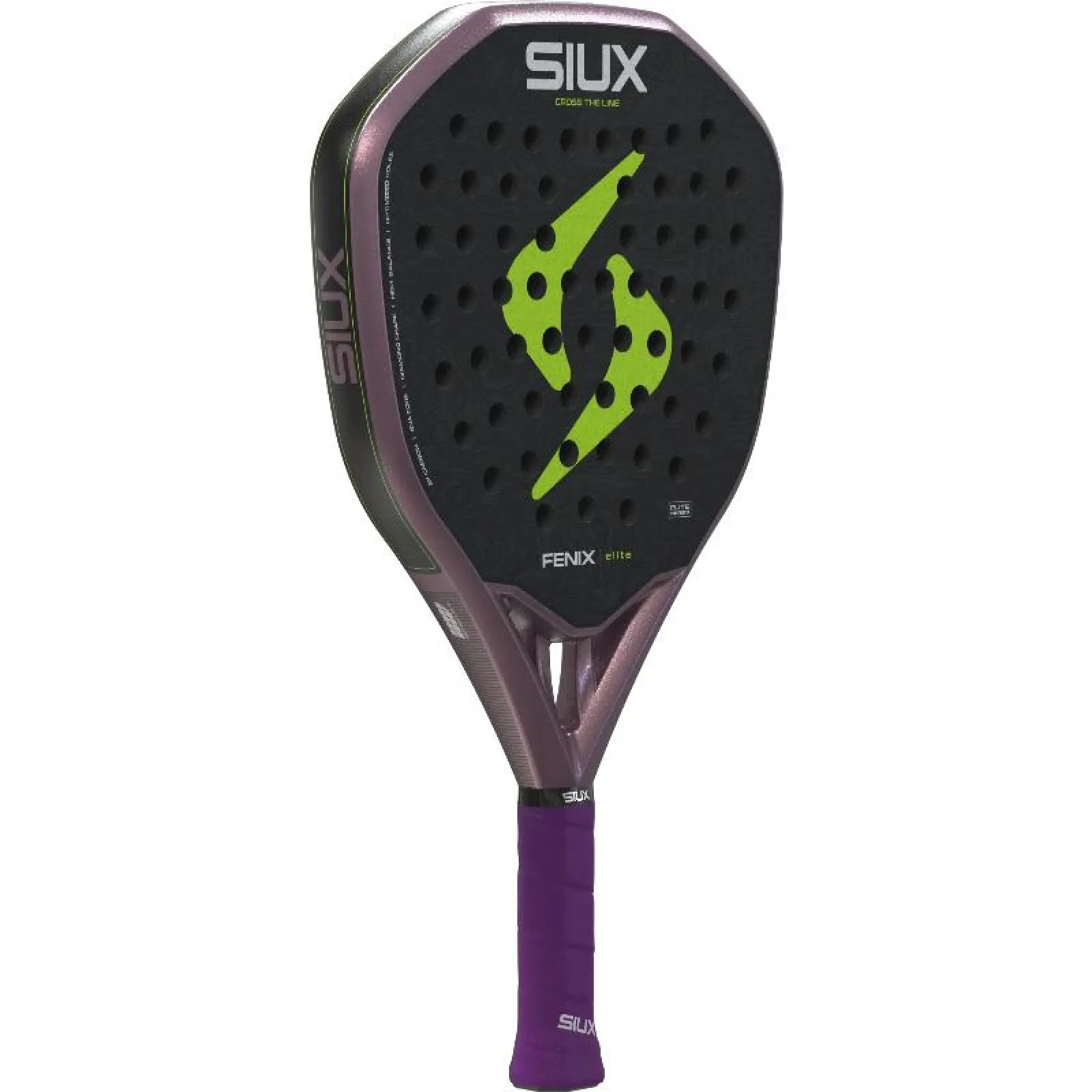 Siux Fenix Elite 2027, juoda / violetinė, vaizdas iš kampo