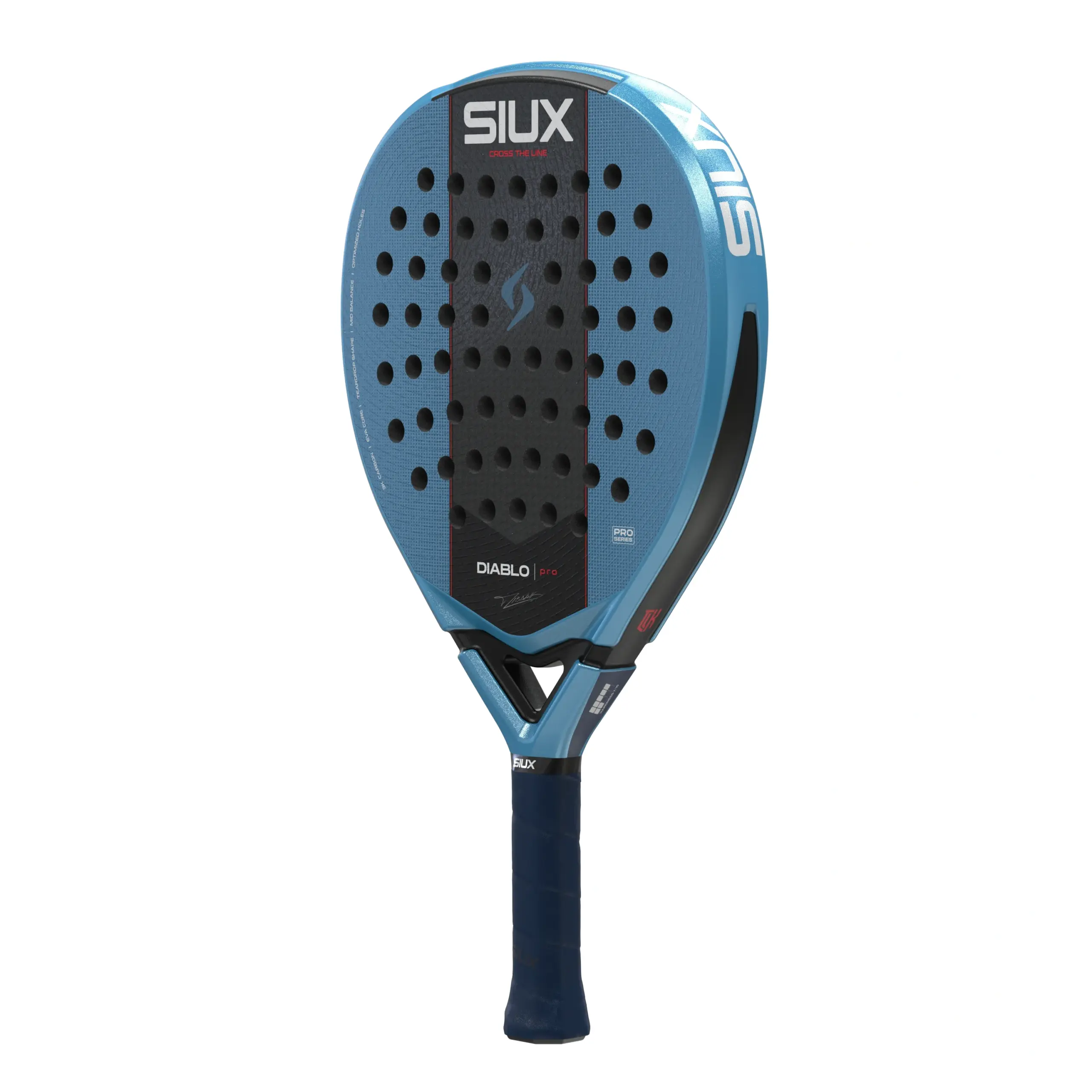 Siux Diablo Pro 2027 metalinė mėlyna, juoda, vaizdas iš kampo