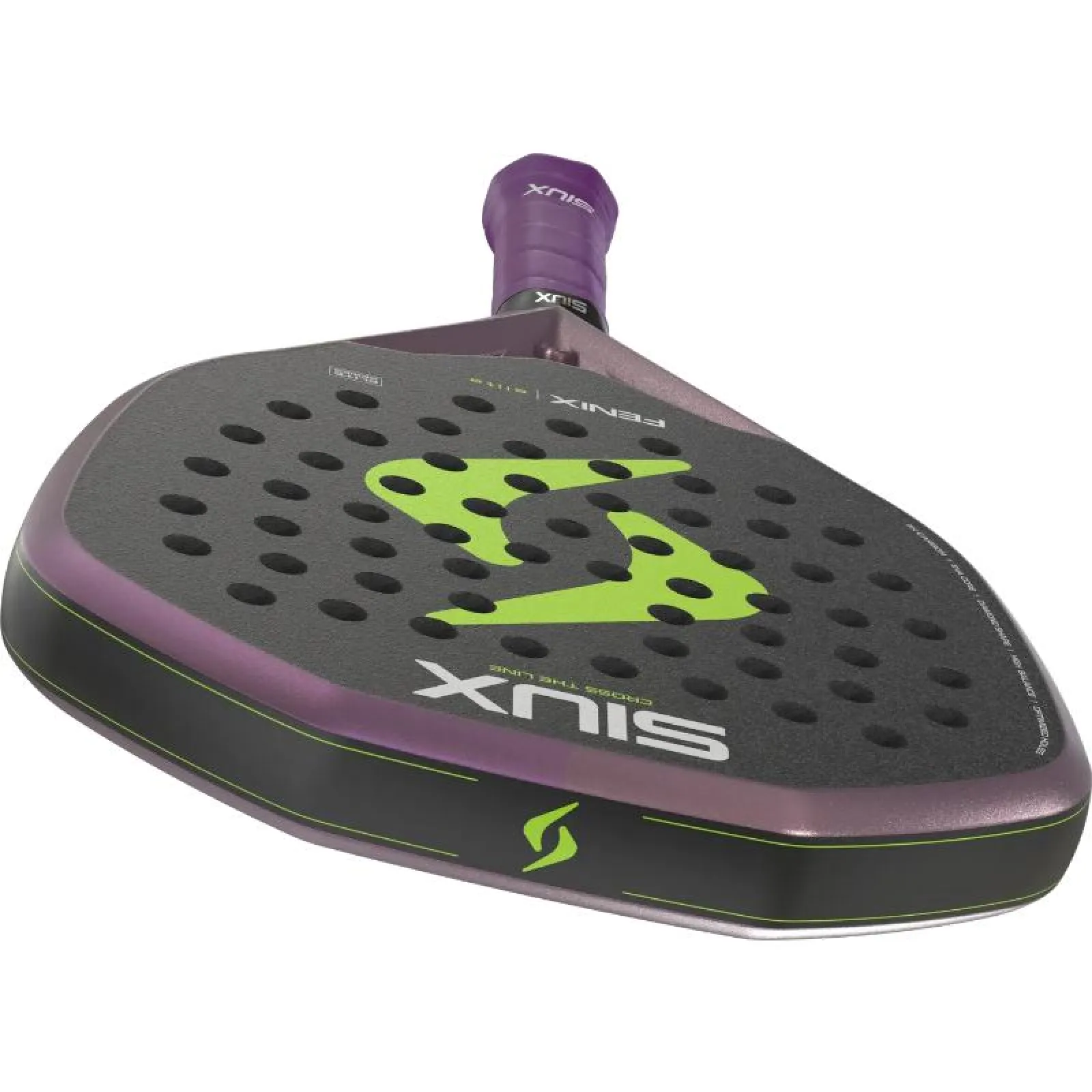 Siux Fenix Elite 2027, juoda / violetinė, vaizdas iš kampo
