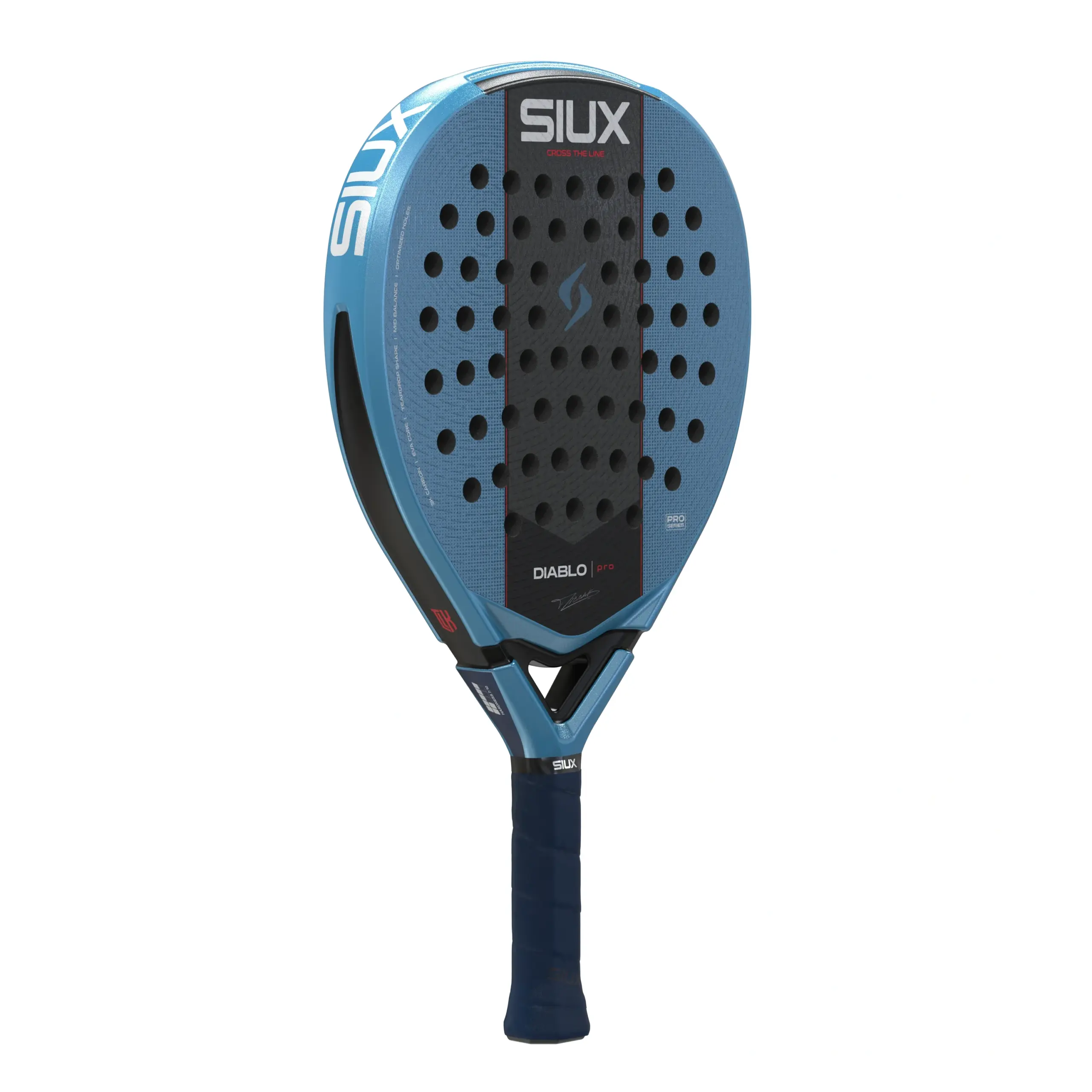 Siux Diablo Pro 2027 metalinė mėlyna, juoda, vaizdas iš kampo