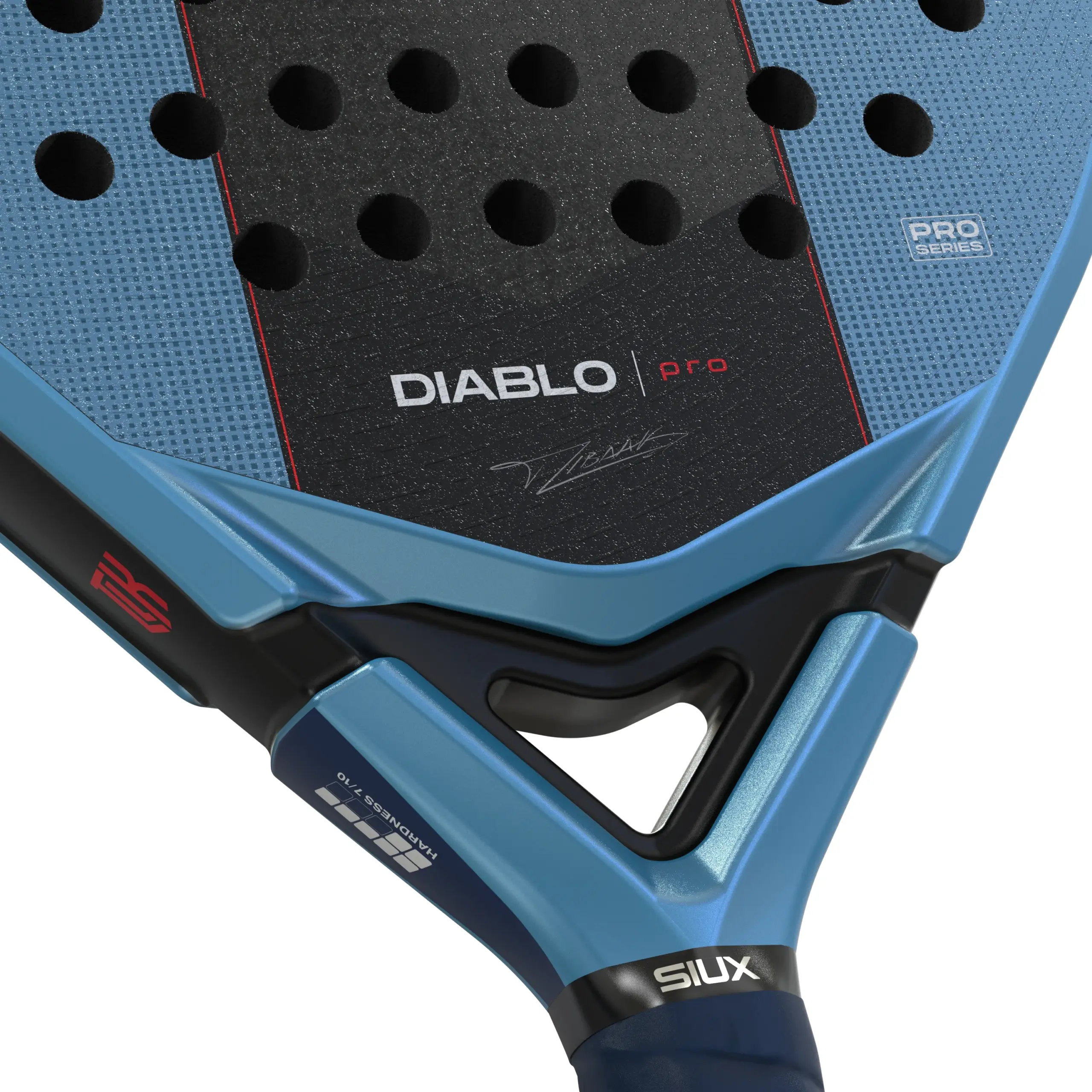 Siux Diablo Pro 2027 metalinė mėlyna, juoda, stambus planas