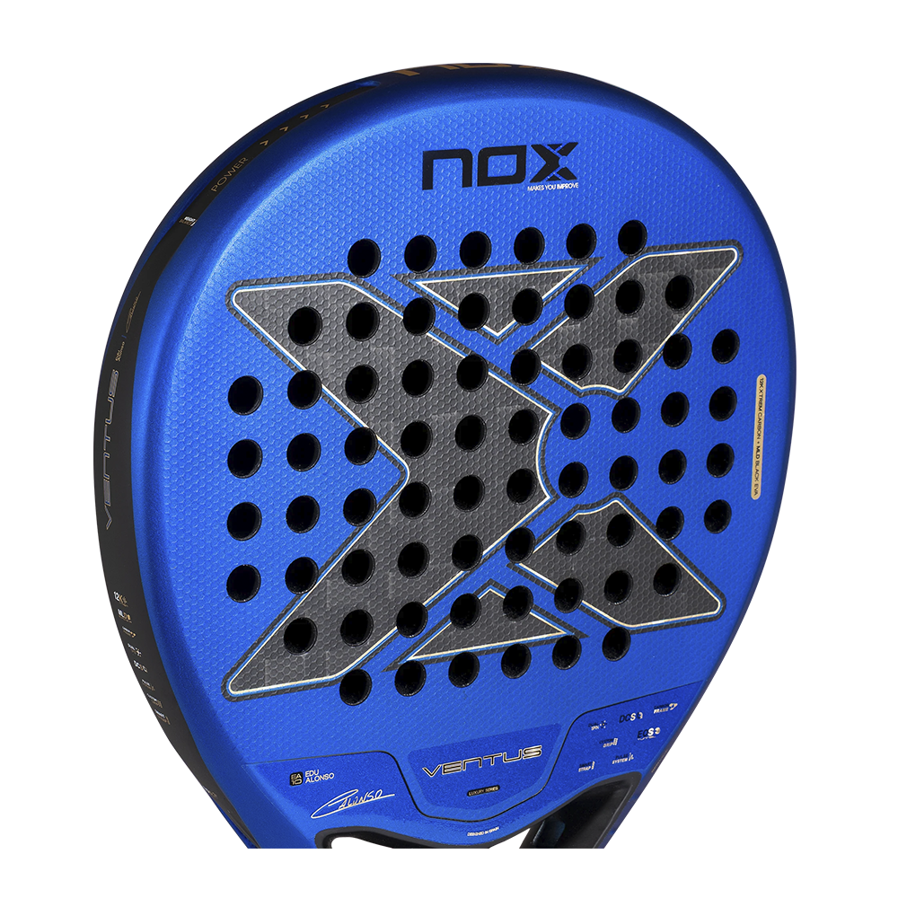 Nox Ventus Hybrid 12K Xtrem 2027, juoda / mėlyna, stambus planas