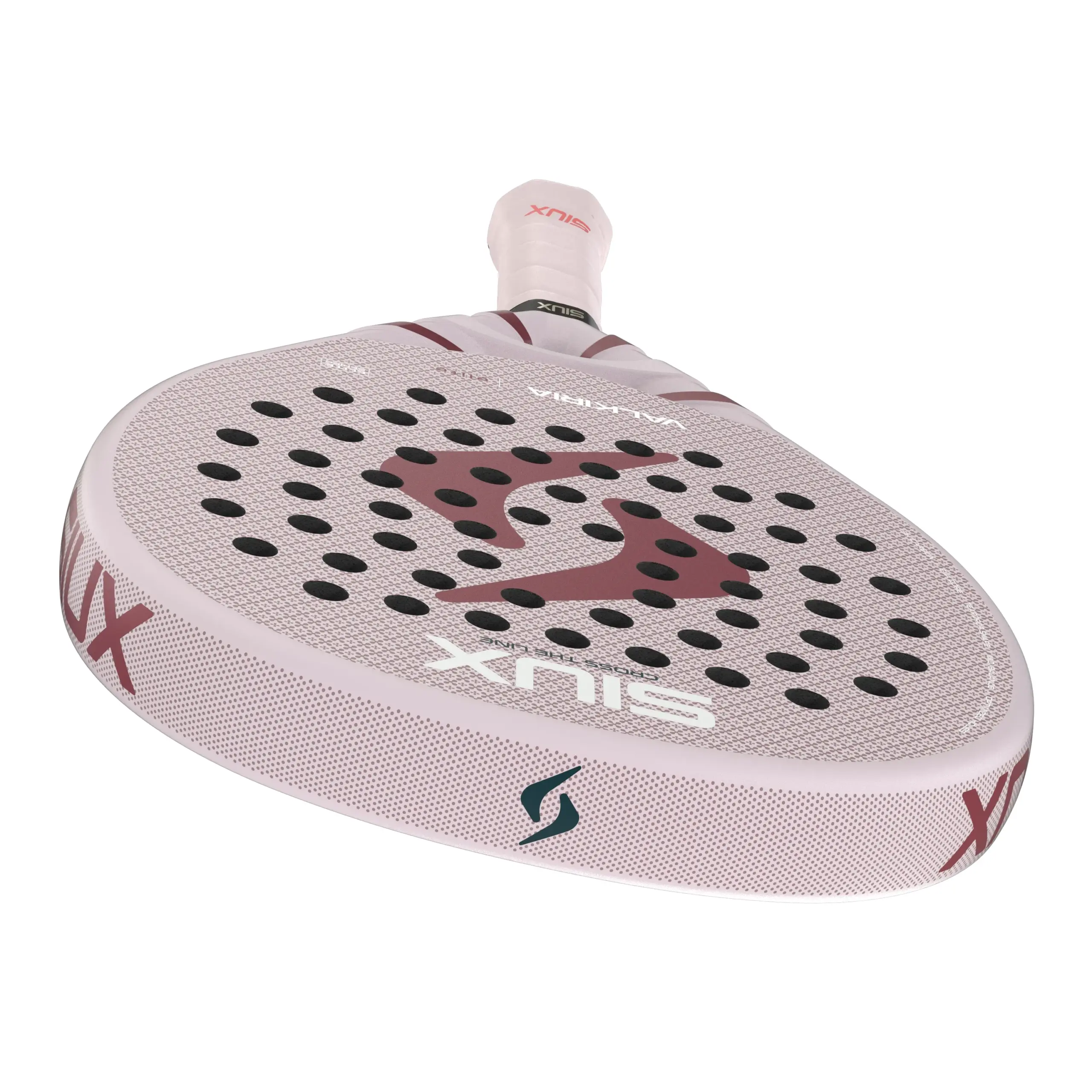 Siux Valkiria Elite 2027, balta / rožinė, vaizdas iš kampo