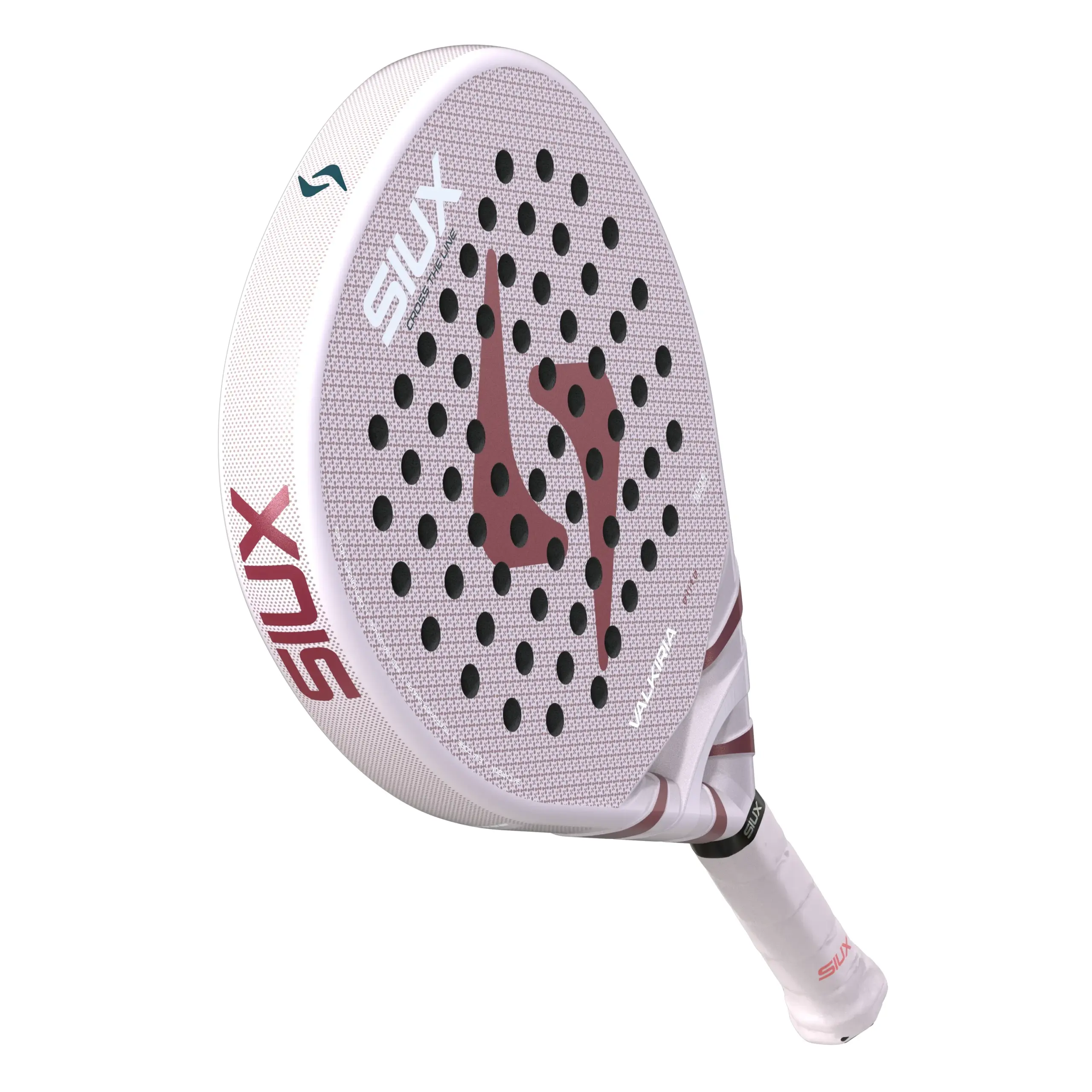 Siux Valkiria Elite 2027, balta / rožinė, vaizdas iš kampo